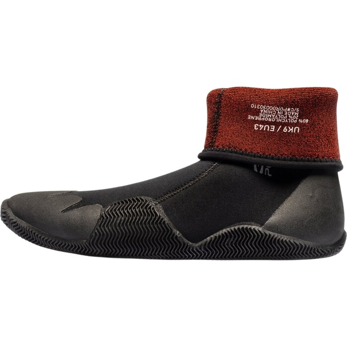 2024 GUL 5mm Power Wetsuit Boots BO1263-B8 - Black